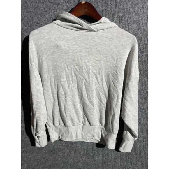 Fabletics Tops - Fabletics Hoodie Sweatshirt Womens XXS Gray Lightweight Jersey Pullover Basic